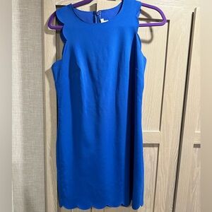 J. Crew scallop dress